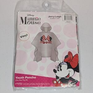 BNWT Disney Rain Ponchos, Minnie Mouse,  Youth